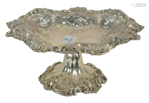 Howard and Company Sterling Silver Tazza with pierce