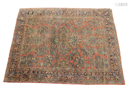 Sarouk Oriental Carpet, 9' x 11' 6