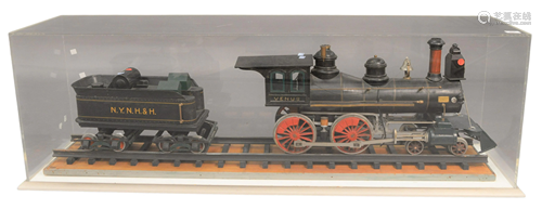 Large Venus Train Engine and Tender Model, finely built