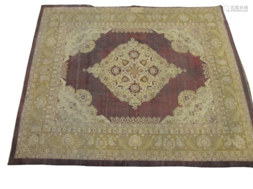 Agra Oriental Carpet, 12' x 14' 5