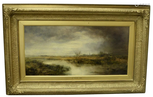 Robert Tonge (British, 1823 - 1856) Marsh-side