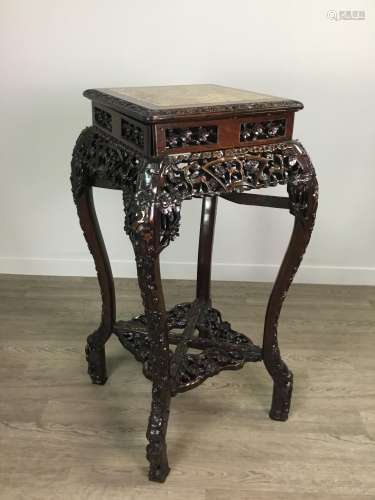 A CHINESE IRONWOOD TABLE