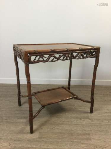 A 20TH CENTURY CHINESE OCCASIONAL TABLE