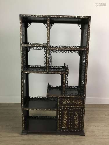 A CHINESE STAGE CABINET