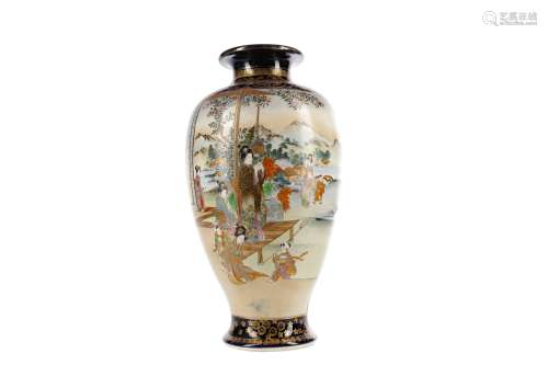 AN EARLY 20TH CENTURY JAPANESE SATSUMA VASE