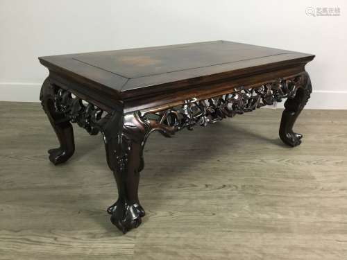 A CHINESE LOW TABLE