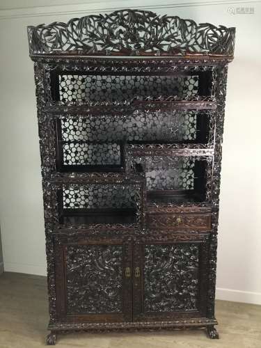 A CHINESE STAGE CABINET