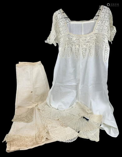 Antique Lace Pieces, Nightdress