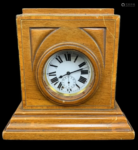 Art Deco Pocket Watch Mantel Clock Display