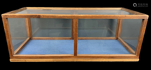 General Store Antique Table Top Display Case