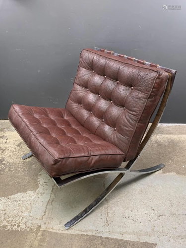 Barcelona Chair, By Mies Van Der Rohe