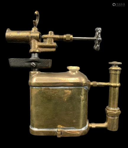 Antique 1902 Brass Torch