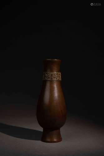20世紀 日本 藏六造銅觶式瓶