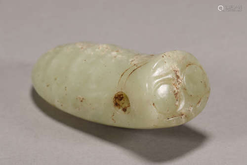 Hongshan Culture - Carved Jade Cicada