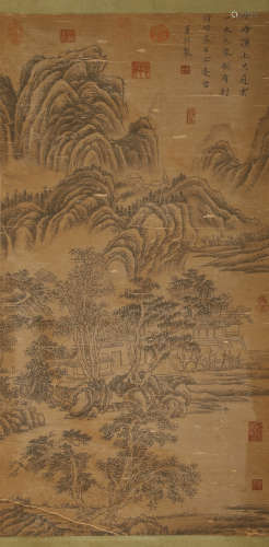 Song Dynasty - Xia Gui Shanshui Painting