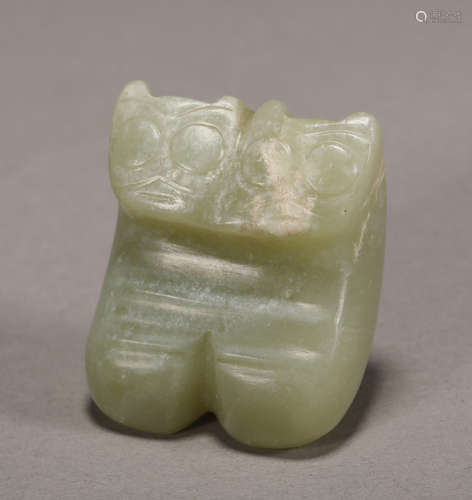 Hongshan Culture - Jade Cicada Pendant