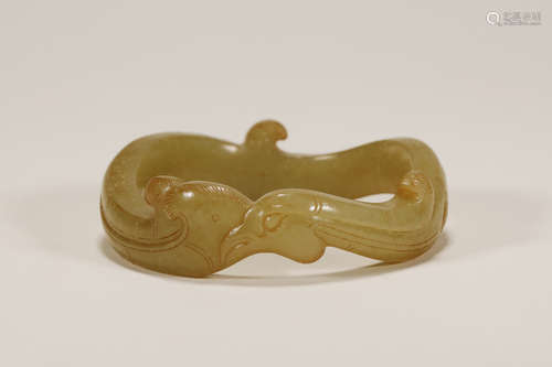 Han Dynasty - Phoenix Shape Jade Bracelet