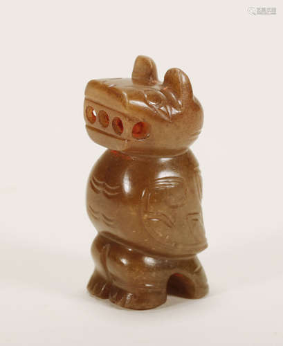 Shang Dynasty - Jade Owl