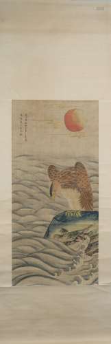 A Ma yuanyu's eagle painting