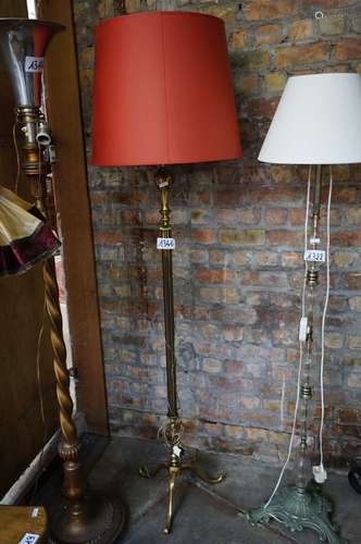 BRONZEN STAANDE LAMP