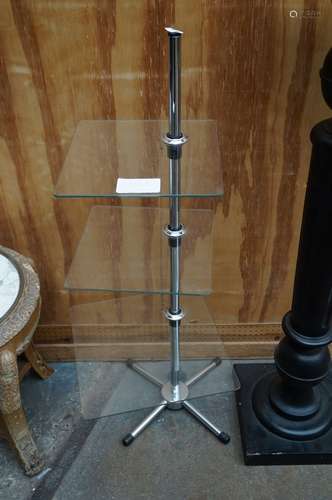 GECHROMEERDE VINTAGE ETAGERE