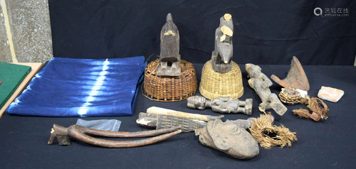 TRIBAL AFRICAN ART - Mixed Lot (qty)