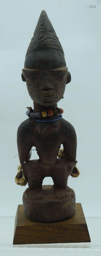 TRIBAL AFRICAN ART YORUBA IBEJI. Nigeria. Yoruba