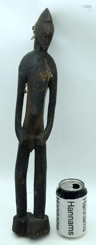 TRIBAL AFRICAN ART SENUFO STAFF - Ivory Coast / Mali.