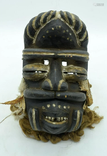 TRIBAL AFRICAN ART BETE NYABWA MASK. Liberia. Used in