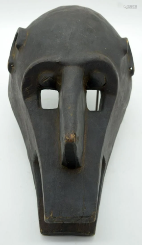 TRIBAL AFRICAN ART - KORE HYENA MASK BAMBARA This