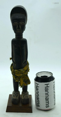 TRIBAL AFRICAN ART BAULE FIGURE. Baule figures can be