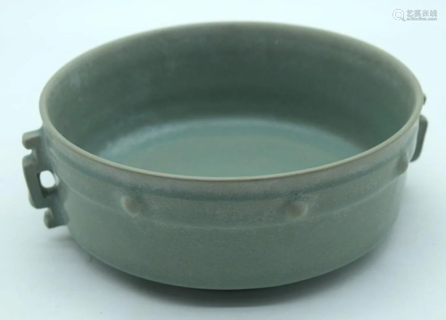 A Chinese Ru Ware bowl 18cm x 7cm.