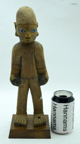 TRIBAL AFRICAN ART YORUBA TRIBAL FIGURE. Nigeria.