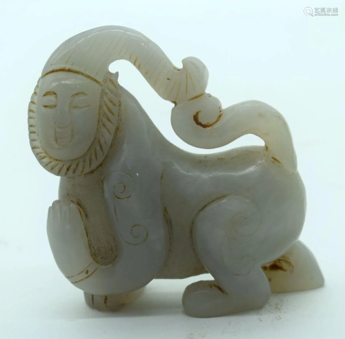 A Chinese Jade carving 6.5cm.