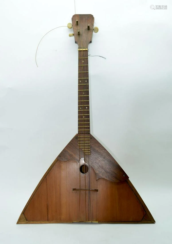 A Russian Balalaika musical instrument 70cm .