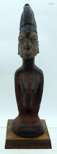 TRIBAL AFRICAN ART YORUBA IBEJI. Nigeria. Yoruba