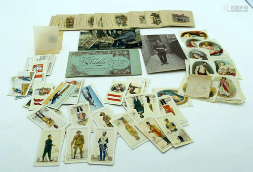 A collection of Wills and Players Cigarette cards, BDV