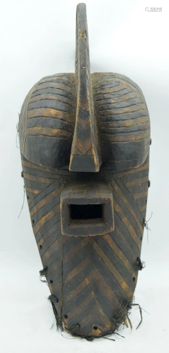 TRIBAL AFRICAN ART SONGYE KIFWEBE MASK. Kifwebe masks