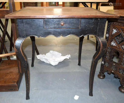 A RARE 18TH CENTURY FRENCH FRUITWOOD TABLE with un…