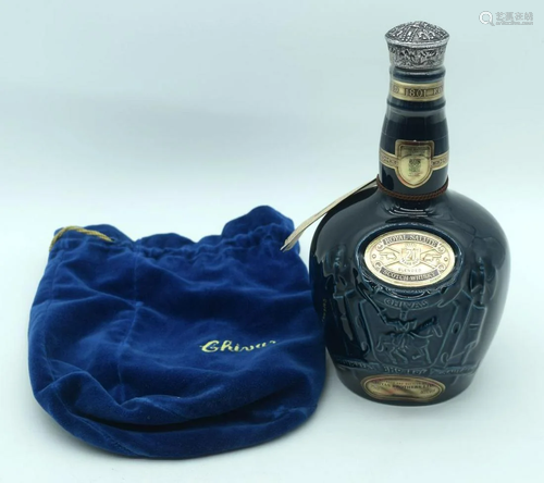 A 750ML sealed bottle of Royal Salute 21 year old