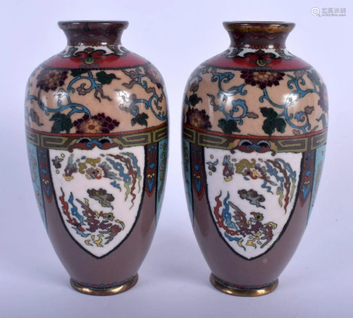 A PAIR OF EARLY 20TH CENTURY JAPANESE MEIJI PERIOD