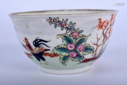 AN 18TH CENTURY CHINESE EXPORT FAMILLE ROSE BOWL