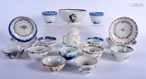 A GROUP OF MAINLY 18TH CENTURY CHINESE EXPORT PORCEL…