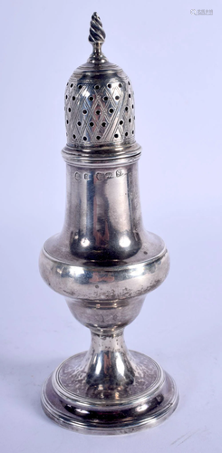 A GEORGE III SILVER SUGAR SIFTER. London 1788. 86