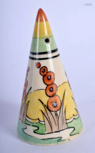 AN ART DECO PORCELAIN CONDIMENT Attributed to Clarice