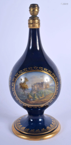 A RARE 18TH/19TH CENTURY MEISSEN PORCELAIN SCENT BOTTLE