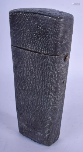 AN EARLY 19TH CENTURY SHAGREEN CASED SCIENTIFIC