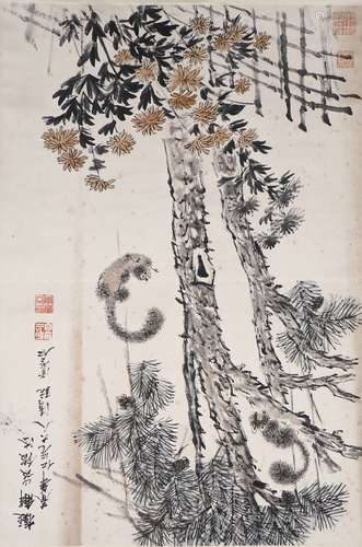 chinese painting by xu gu