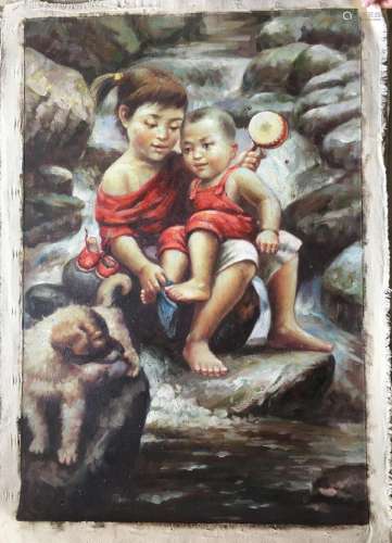 painting by li zijian