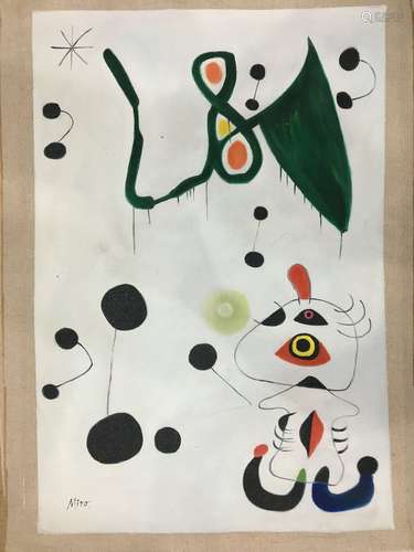 painting by miro